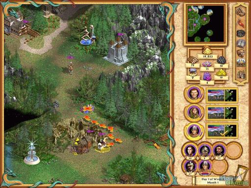 Heroes of Might and Magic V: Повелители Орды - История игры: Герои Меча и Магии